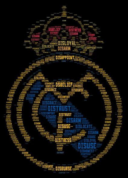 LIKE FOR REAL MADRID word cloud art