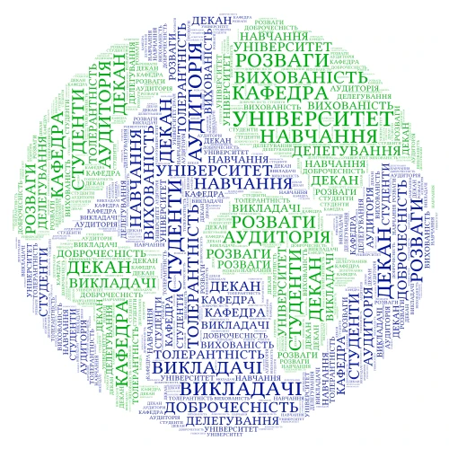 студенти word cloud art