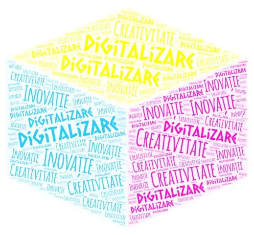 Digitalizare word cloud art