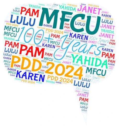 PDD 2024 word cloud art