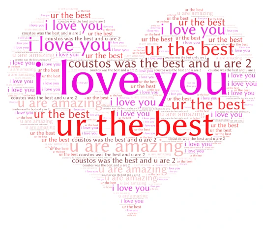 grandma janet word cloud art