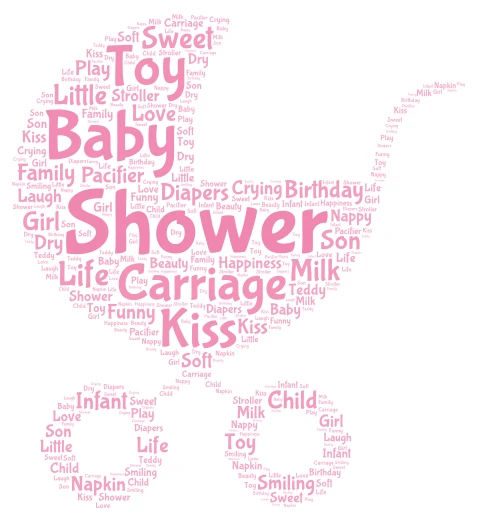Baby Shower Carriage