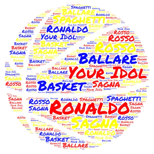 Football Fun word cloud art