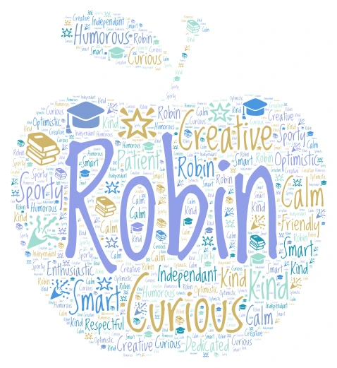 Emilia Graduation word cloud art