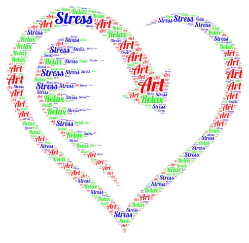 Work of art word cloud art
