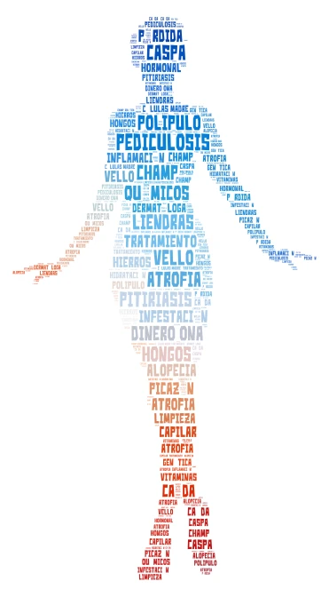 Belleza word cloud art