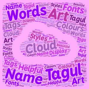 tagul word cloud art