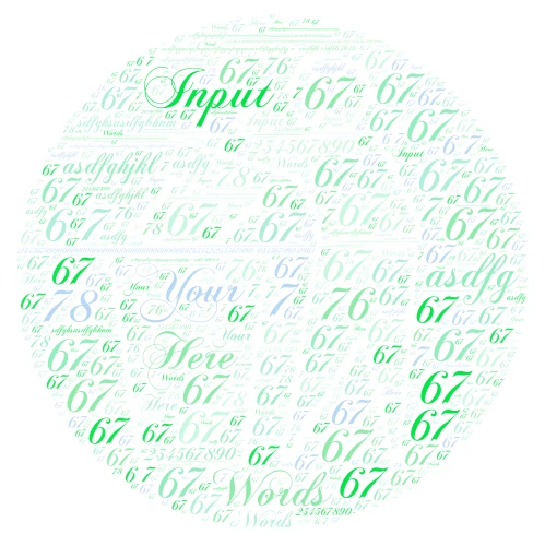 Untitle word cloud art