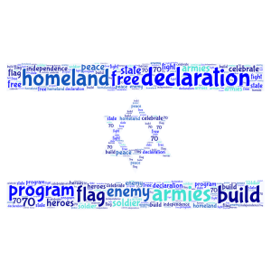 MY flag aryeh word cloud art