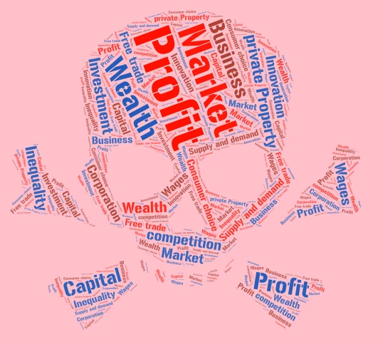 Capitalist. word cloud art