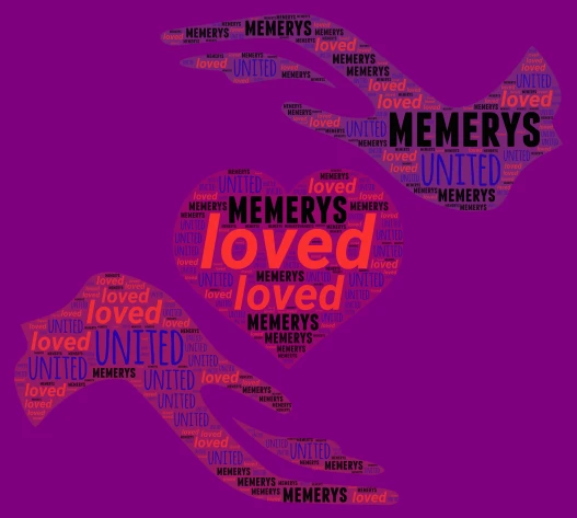 anniversary word cloud art