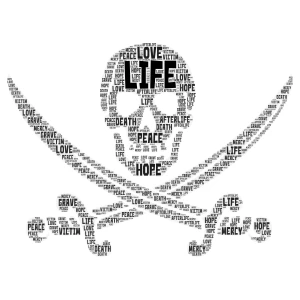 Pirate’s life for me word cloud art