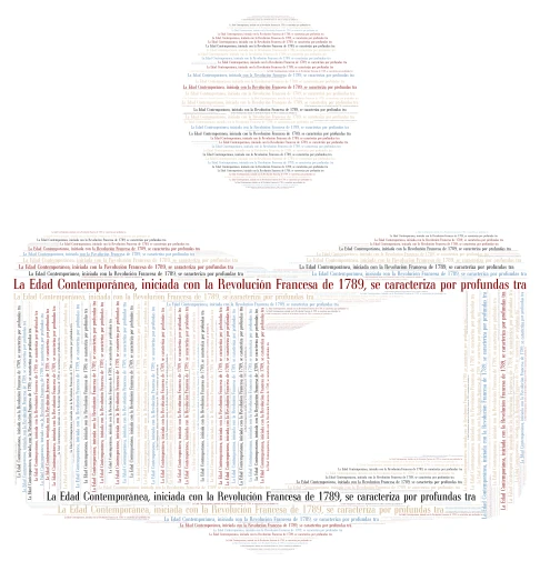 Open Book word cloud art