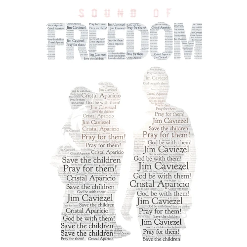 Sound Of Freedom word cloud art