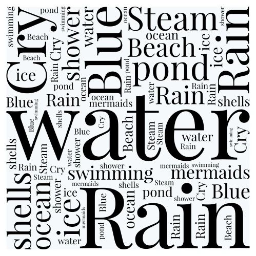 Hw word cloud art