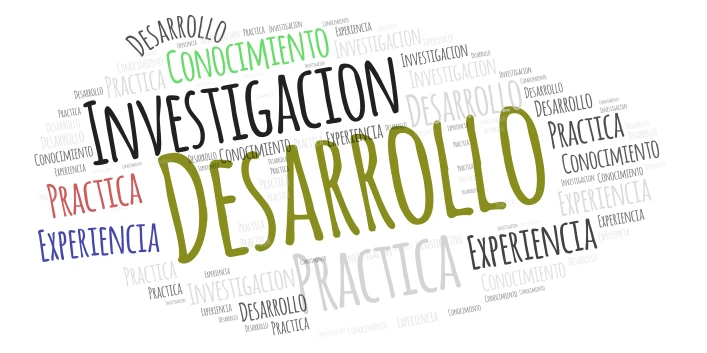 Semilleros de investigacion word cloud art