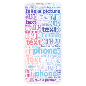 Copy of A i phone word cloud art