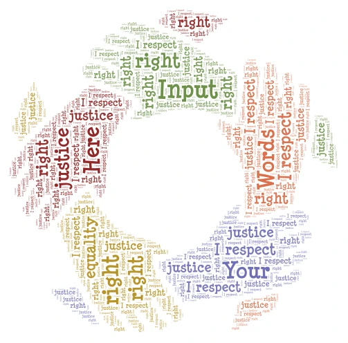Building and rebuilding word cloud art