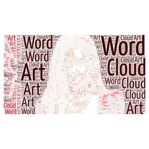 BLACKPINK Roseanne Park word cloud art