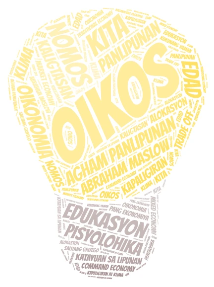 Ekonomiks  word cloud art