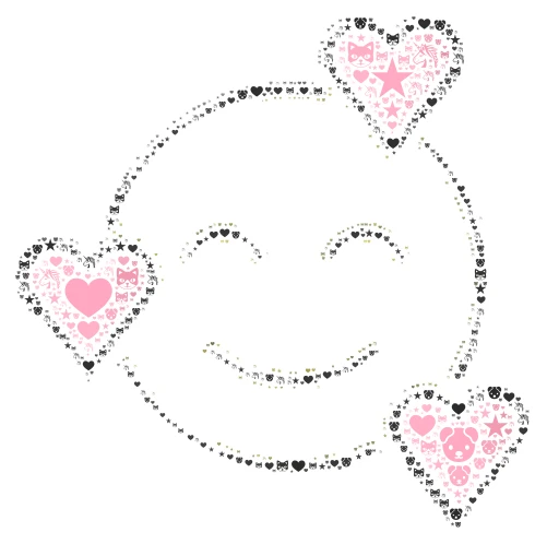 Yay Bliss! word cloud art