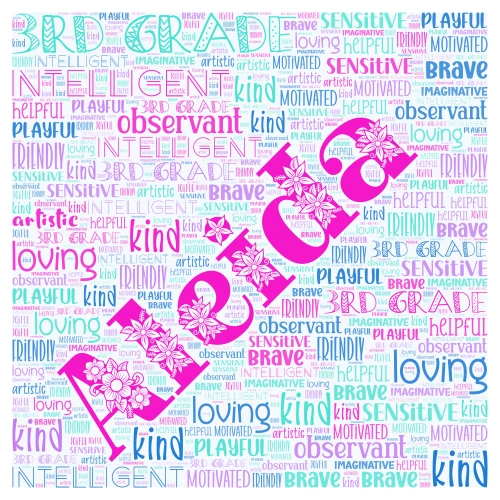 25-26 class word cloud art