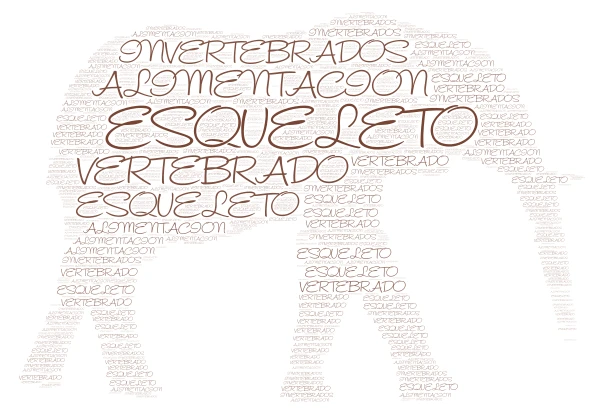 ANIMALES  word cloud art