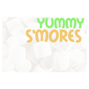 marshmallow's friends word cloud art