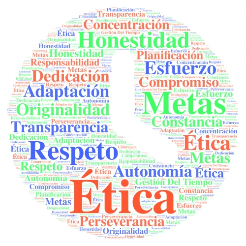 Valores.. word cloud art