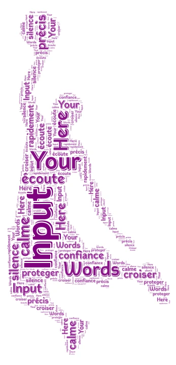 francais devoir dachris word cloud art