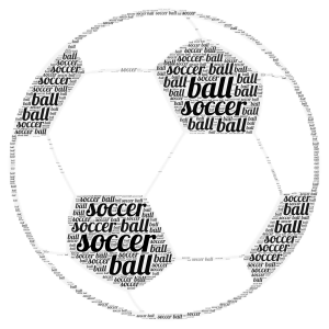 What's your fav sport? word cloud art