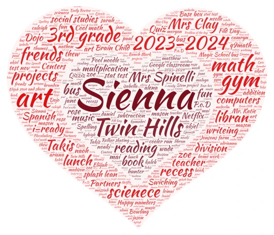 cute word cloud art