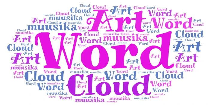 Meie mõtted Eesti kultuuri teemakuuks: word cloud art