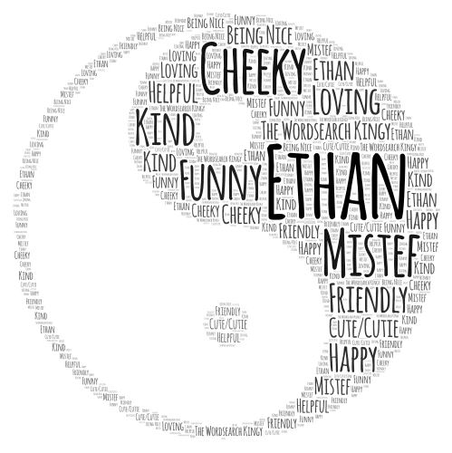 Yin Yang Design! word cloud art