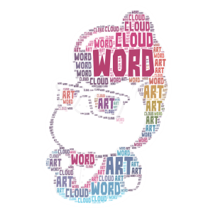 This Unicorn 🤣 word cloud art