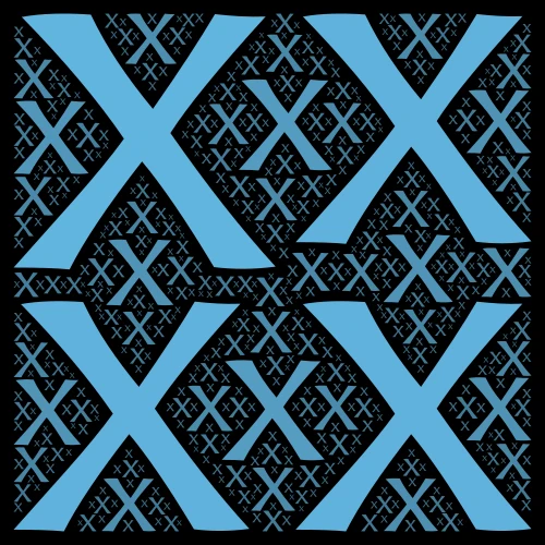 x word cloud art