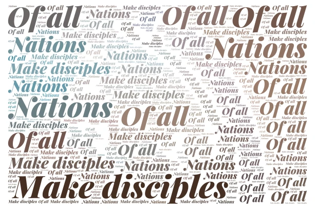 All Nations word cloud art