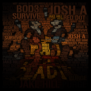 Josh A & Jake Hill - Better Off Dead III (Album art) word cloud art