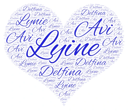 friends word cloud art