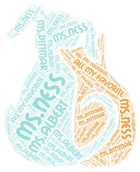 United word cloud art
