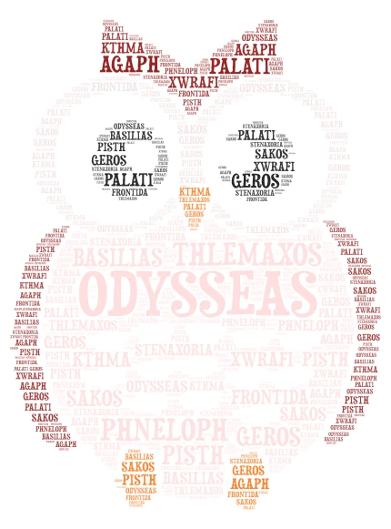 LAERTHS word cloud art