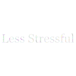 How To Make Life Less Stressful word cloud art