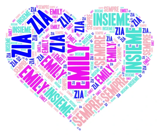 U word cloud art
