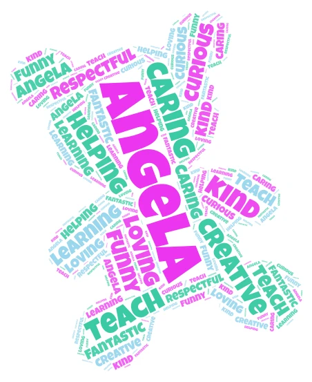MrsOster word cloud art