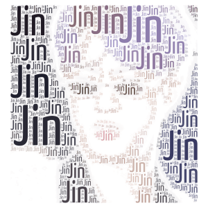 Jin Jin Jin Jin Jin Jim Jin Jin El Maria Jin El Maria Jin  word cloud art