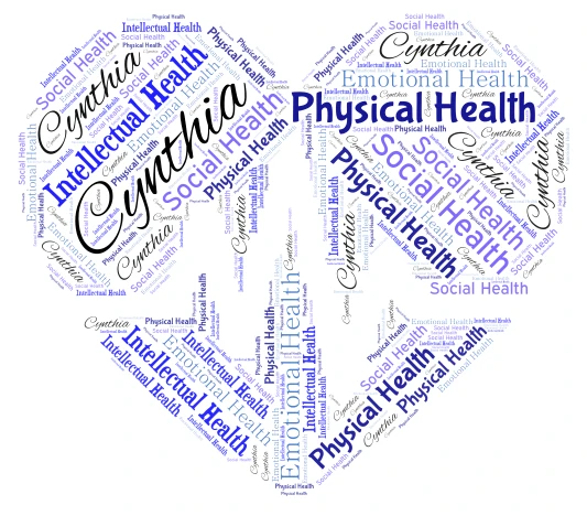 health word cloud art