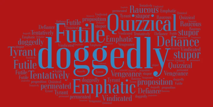 tac toe word cloud art