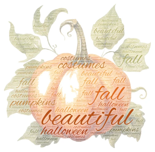 September word cloud art