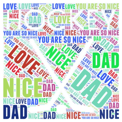 hokey word cloud art