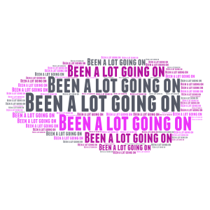Sorry I have not been on word cloud art